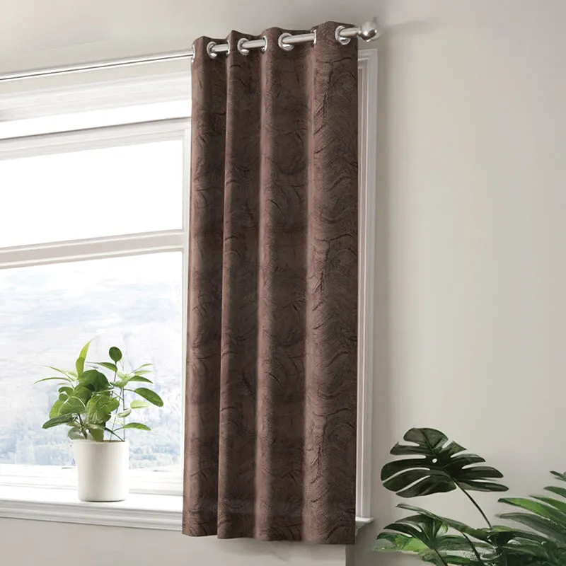 Tamsin Jacquard Blackout Curtain media 1