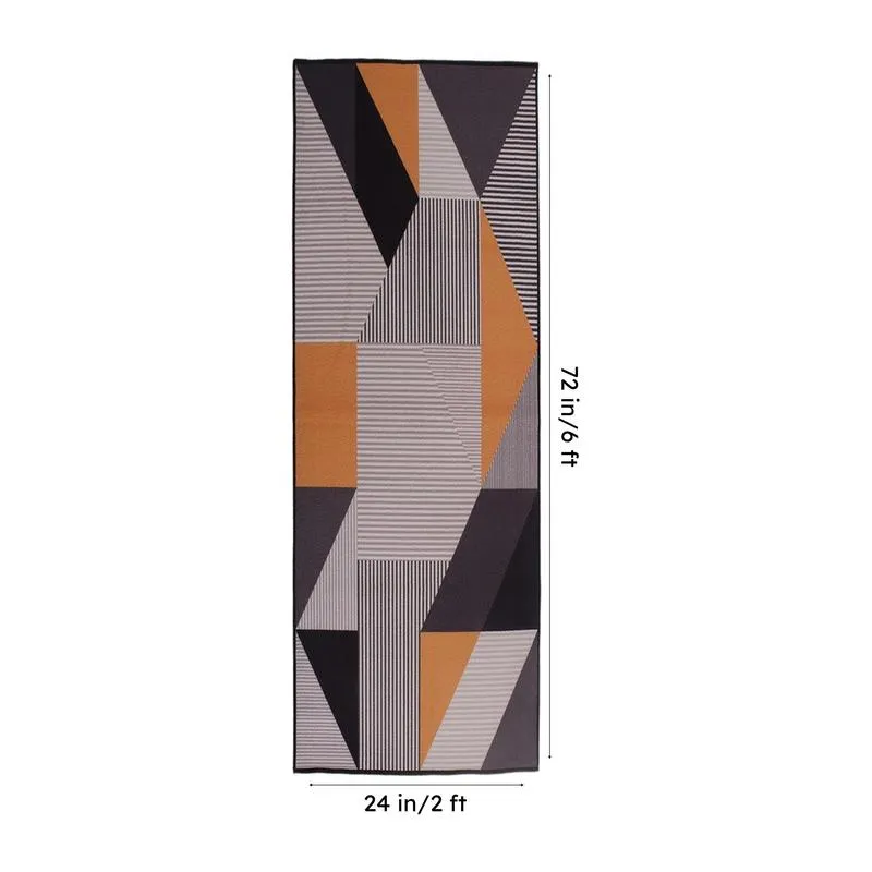 Striata Nylon Runner Rug media 8