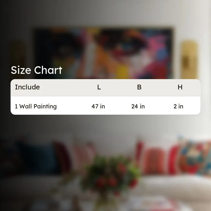 Piercing Gaze Canvas Wall Painting With Frame media 10