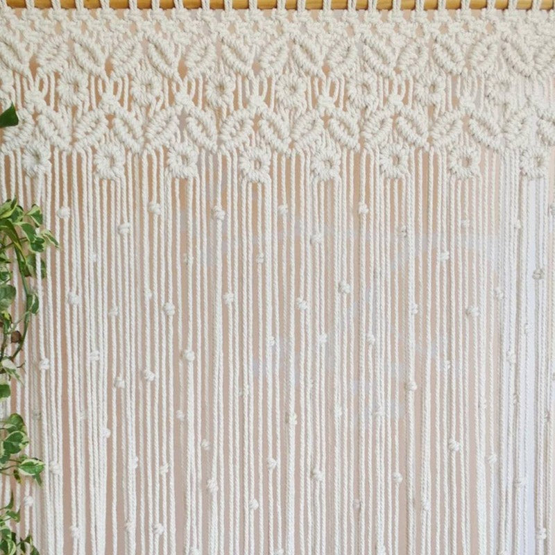 Bear Macrame Curtain media 3