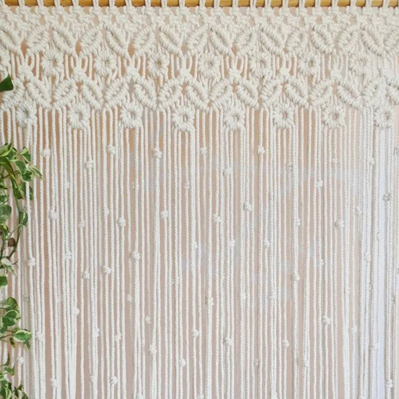 Bear Macrame Curtain media 3
