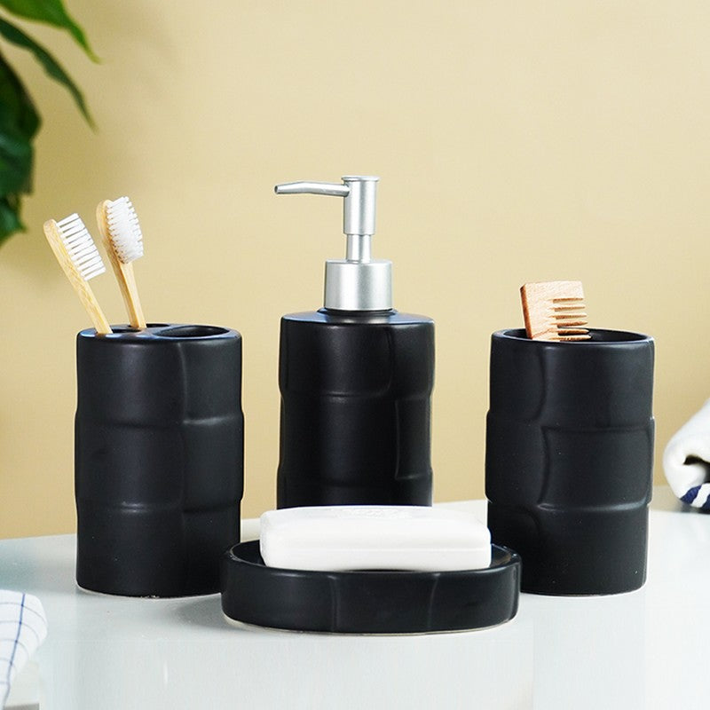 PureNest Ceramic Bathroom Set - Four Piece Set media 3