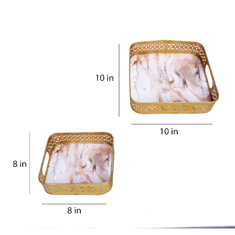 Illusion Chroma Serving Tray - Set Of Two media 6