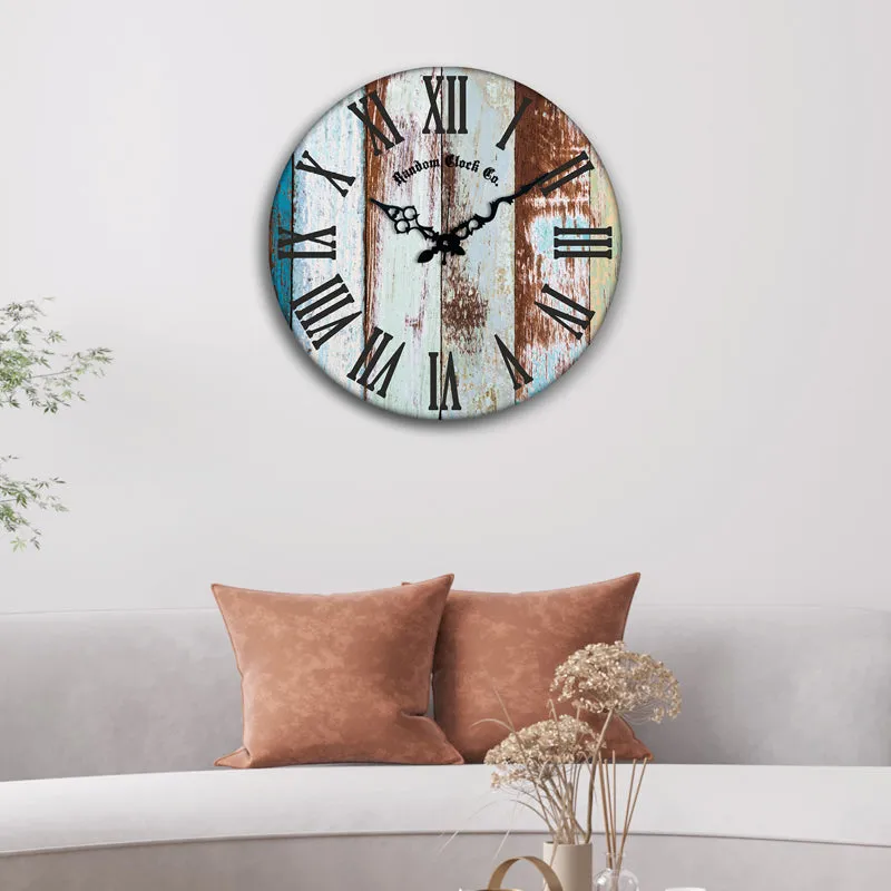 Taren Wood Analog Wall Clock media 7