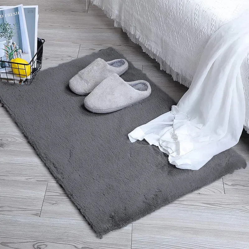 Ruffle Luxe Bath Mat - Grey media 3