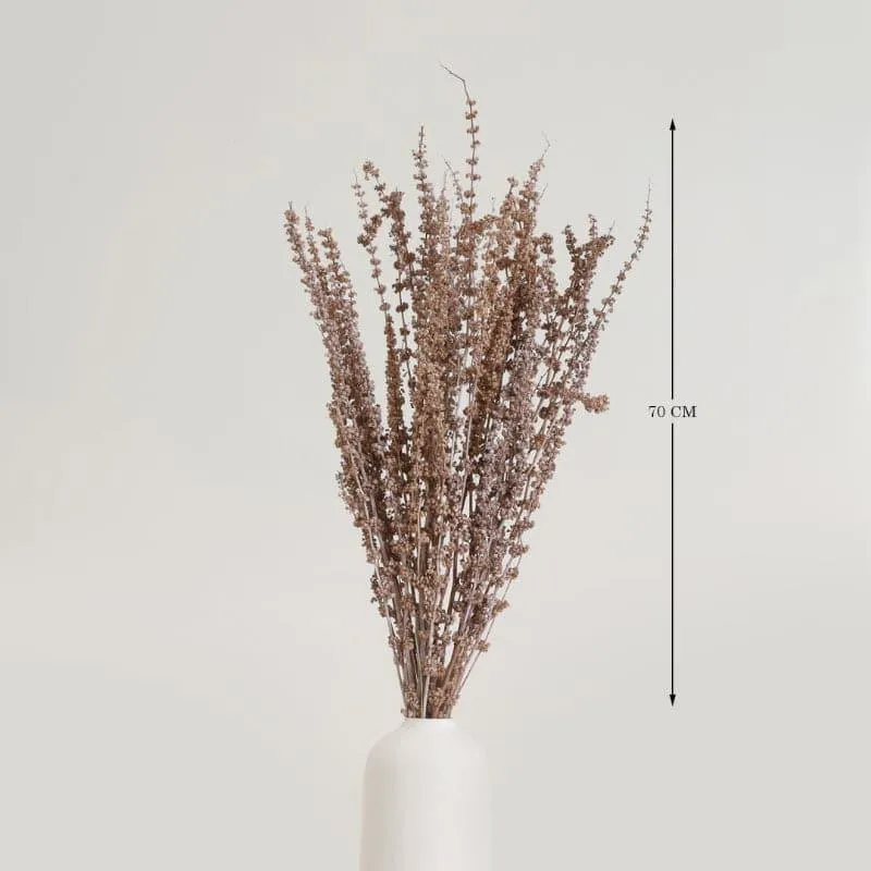 Plato Dried Palm Millet Grass Bunch - Beige media 4