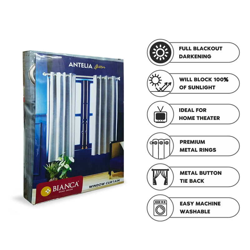 Alain Polyester Blackout Curtain - Set Of Two media 7
