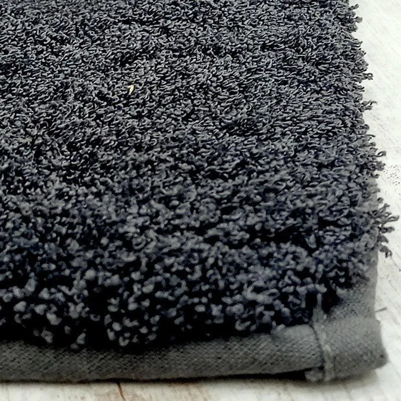 Nautica Cashmere Step Solid Anti-Skid Bath Mat - Dark Grey media 4
