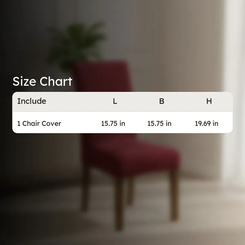 Rivexa Soft Chair Cover - Maroon media 6
