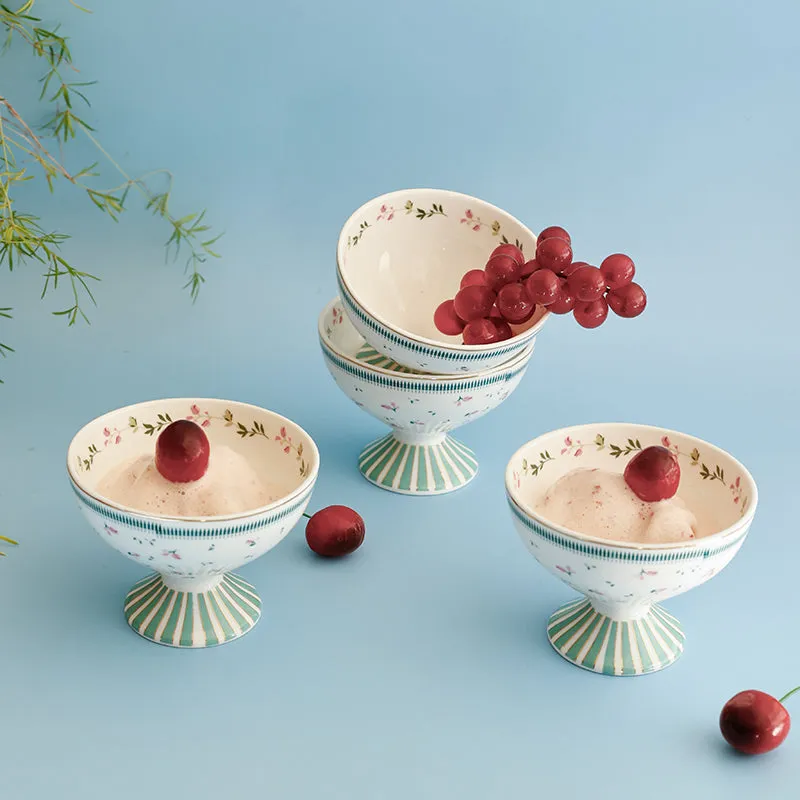 Magique: Portrait of a Rose Dessert Cups (180 ML Each) - Set of Four media 3