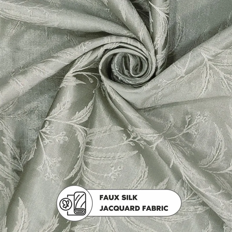 Ivora Solid Curtains - Set Of Two media 6