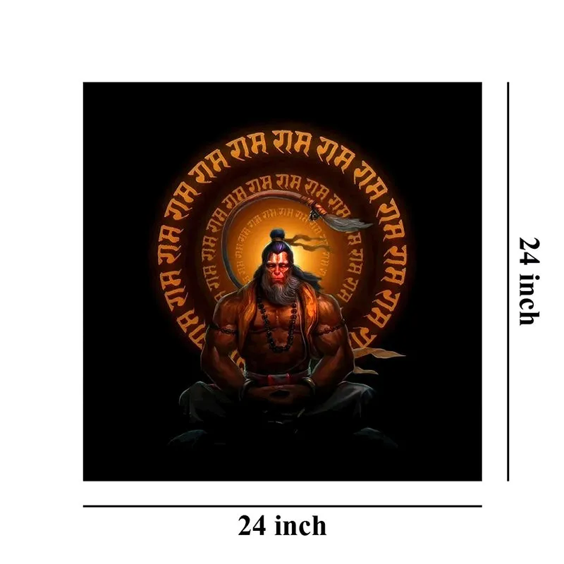 Rama Bhakta Wall Painting media 8