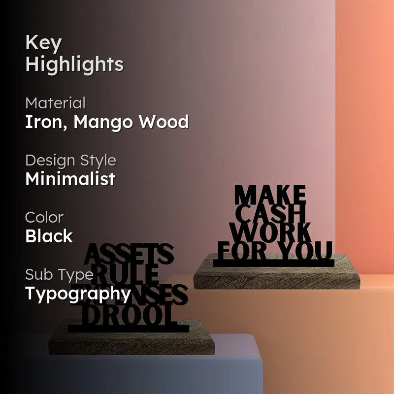 Assets Rule Showpiece - Set Of Two media 2