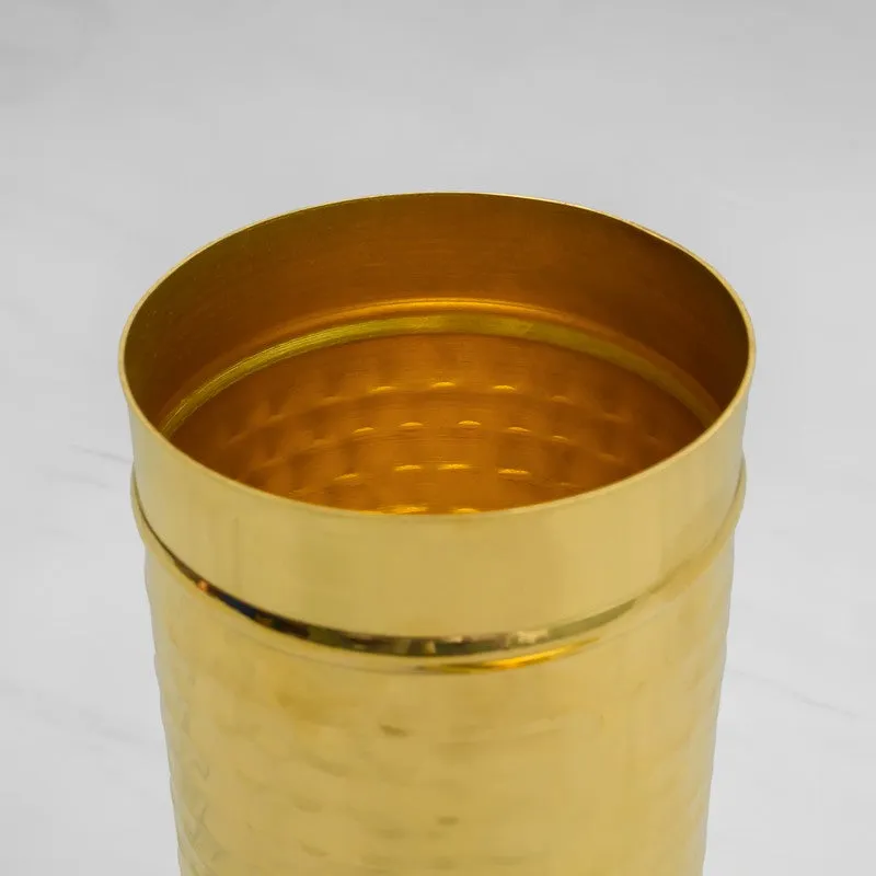 PureForm Gold Brass Container (1000 mL /750 mL/450 mL) - Set of Three media 8