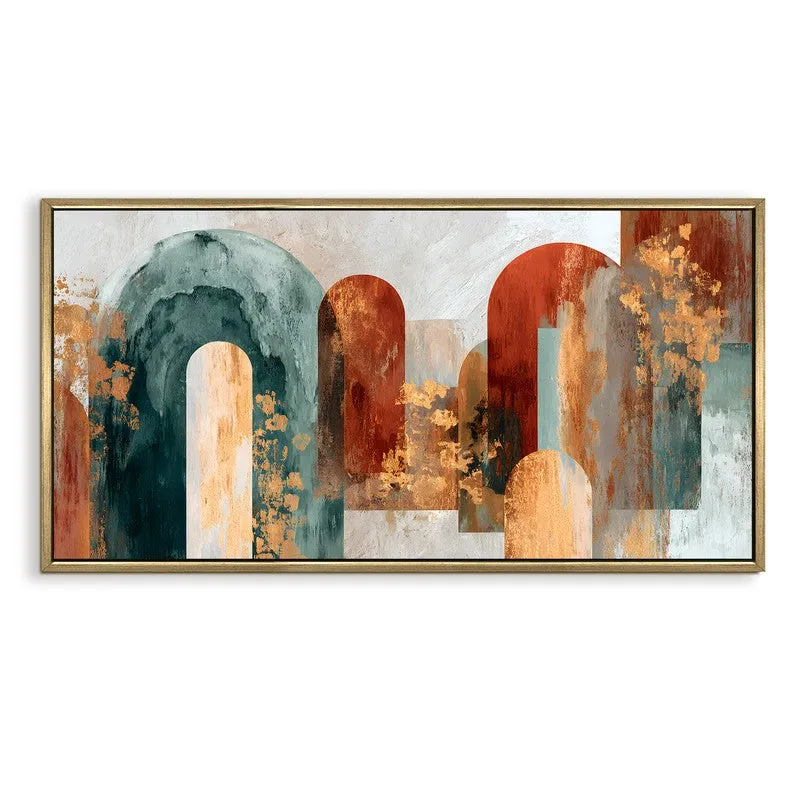 Manorline Abstract Canvas Wall Art media 3