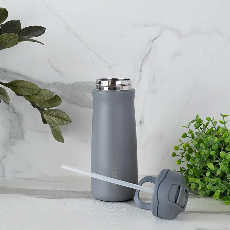 H2O Splash Hot & Cold Thermos Water Bottle (Grey) - 600 mL media 5
