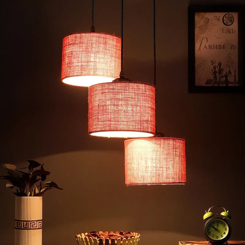 Lumera Drift Metal Ceiling Lamp - Pink media 1