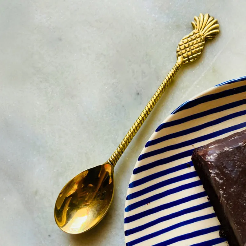 Ananas Brass Spoon media 4