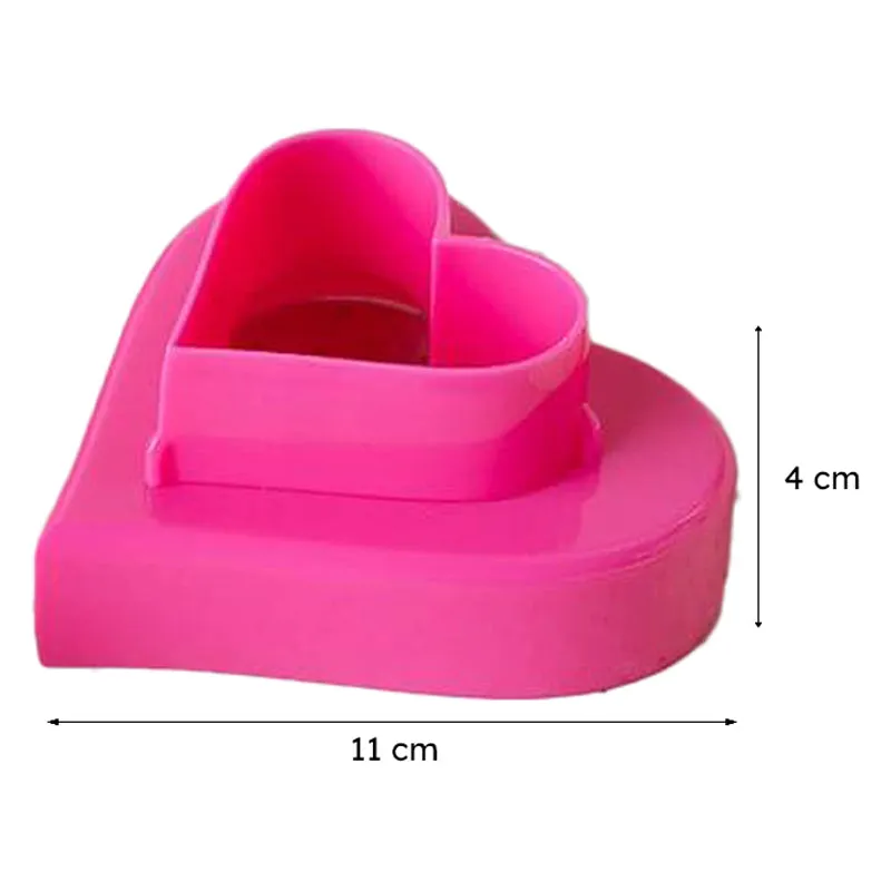 Dough Dip Cookie Cutter (Pink) - Set Of Six media 6