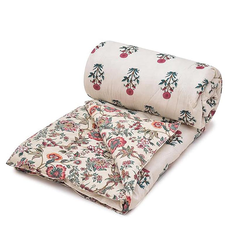 Busy Blooms Floral Comforter - 150 GSM media 6