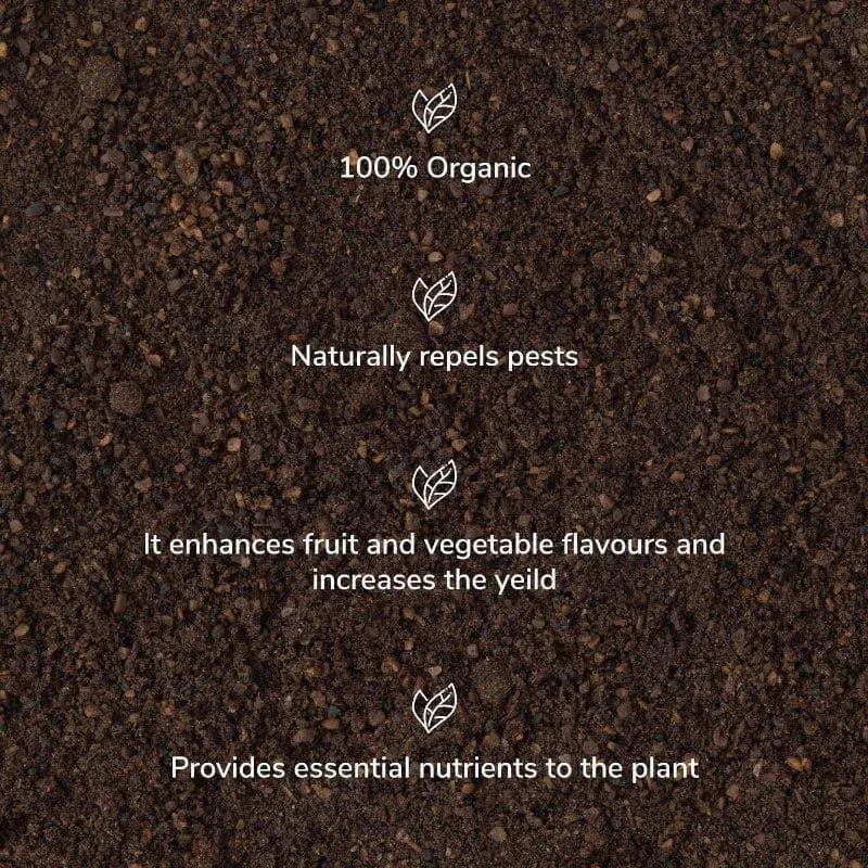 Ugaoo Organic Fertilizer & Pest Repellent Neem Cake Powder - (1kg/5kg/10kg) media 4
