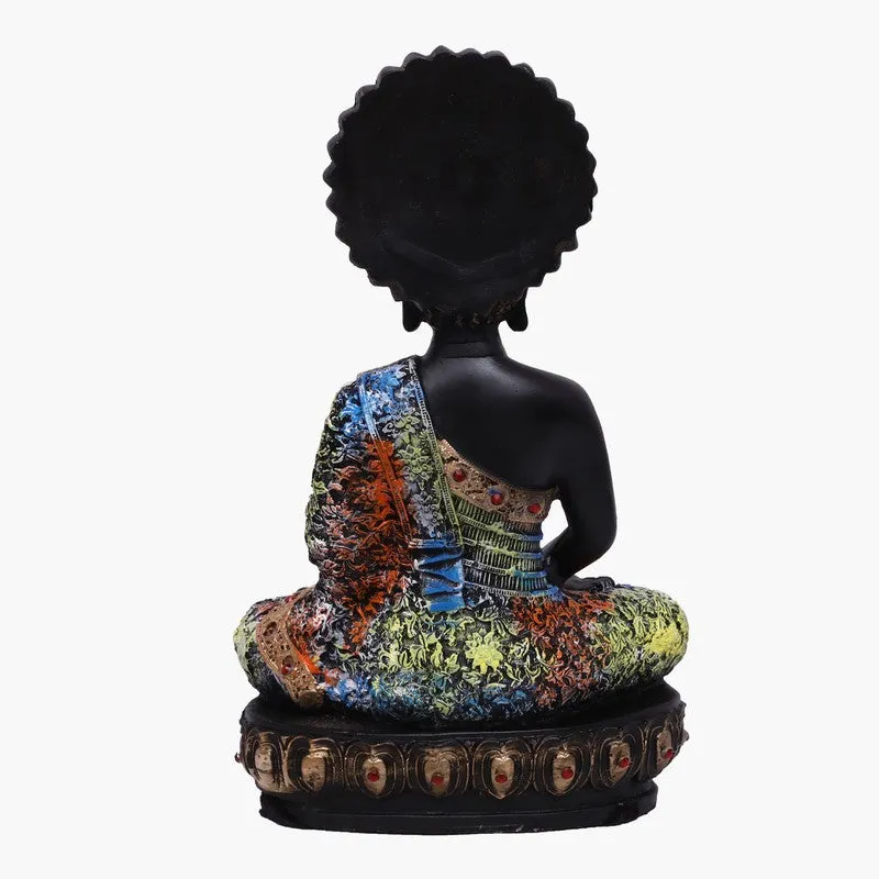 Dhyana Buddha Polyresin Idol media 5