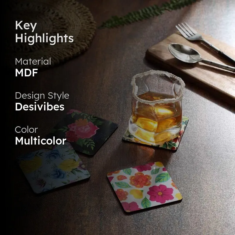 Bloomity Stories Coaster - Set Of Four media 2