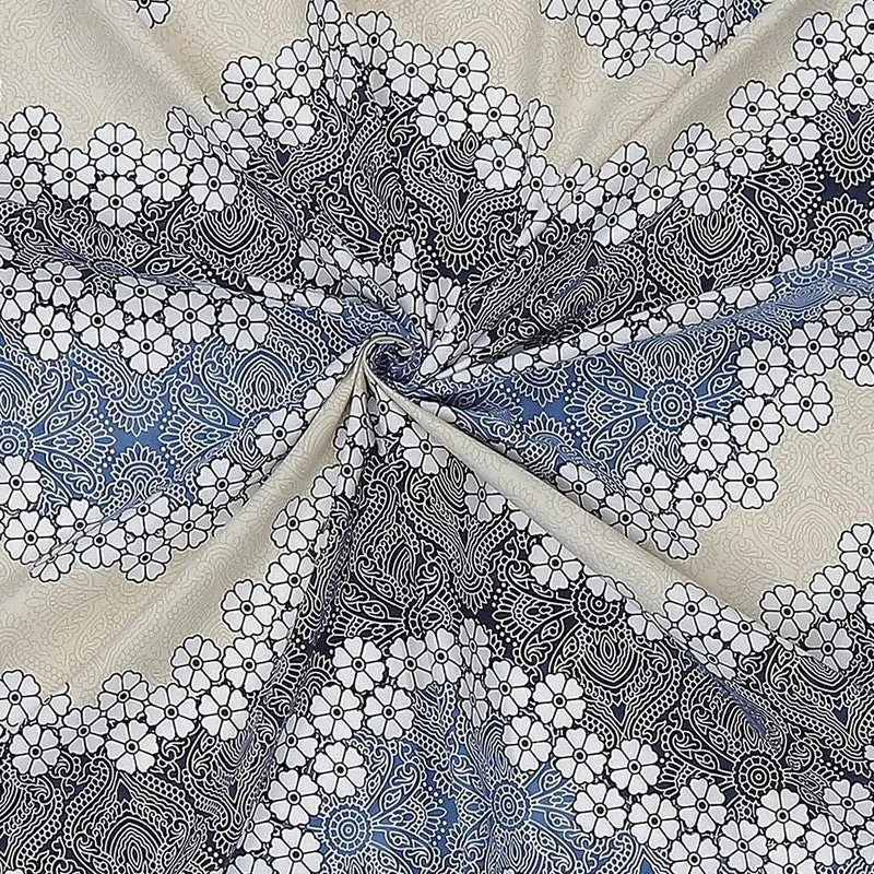 Monte Carlo Flower Weave Bedsheet - 120 GSM media 10