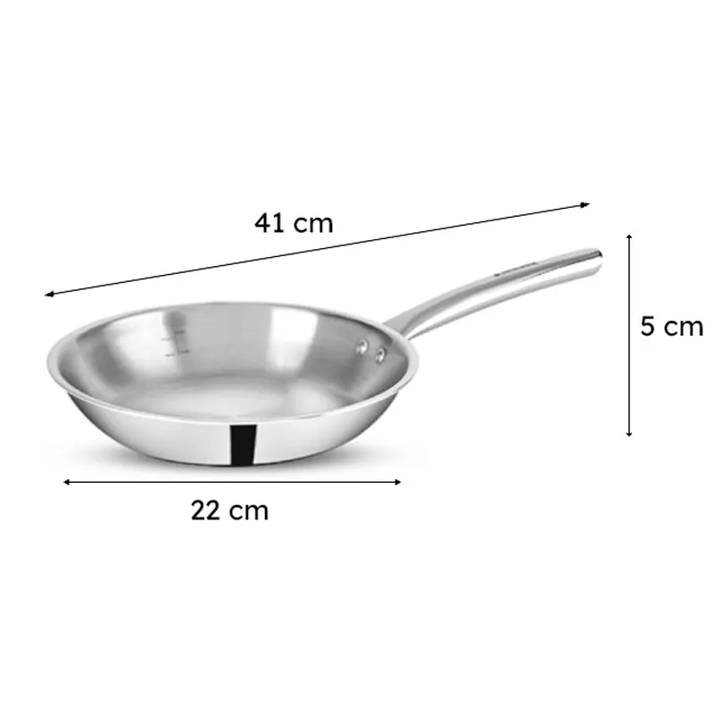 Bergner Induction Safe Frying Pan - 1500 ml/9 Inches media 8