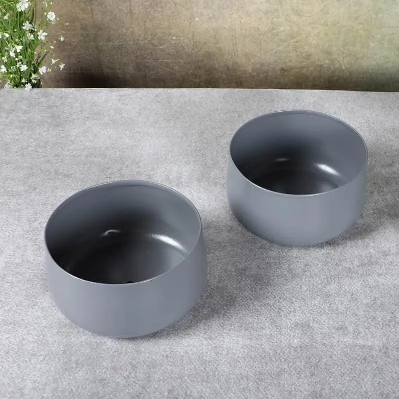 Helena Hue Planter (Grey) - Set Of Two media 6