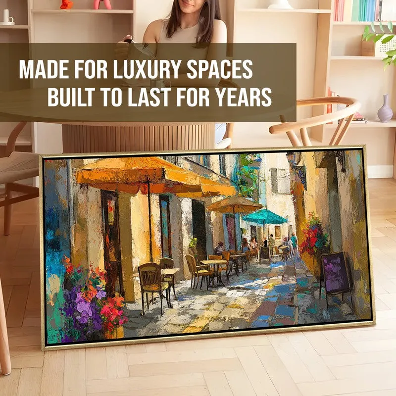Passaggio Canvas Wall Painting With Frame media 7