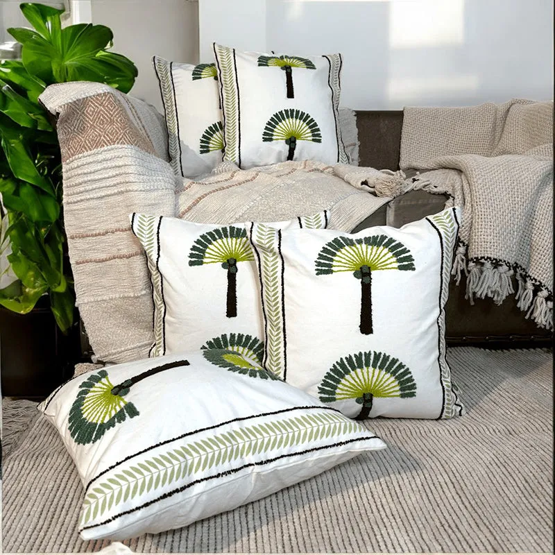 Boho Mend Tufted Cushion Cover Set - Set Of Five media 2