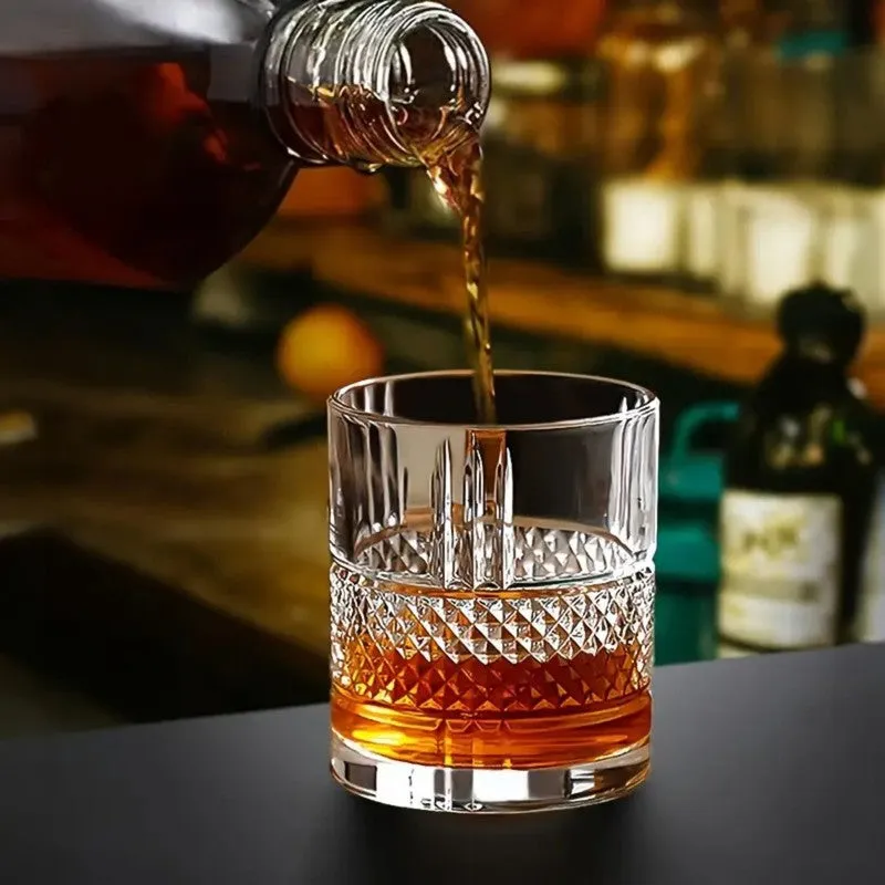 Elegant Minimalist Scotch & Whiskey Glass Set (300 mL) (6 Pieces) - Set Of Six media 7