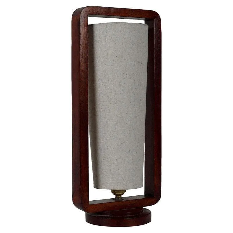 Glaca Fabric Table Lamp - Brown media 4