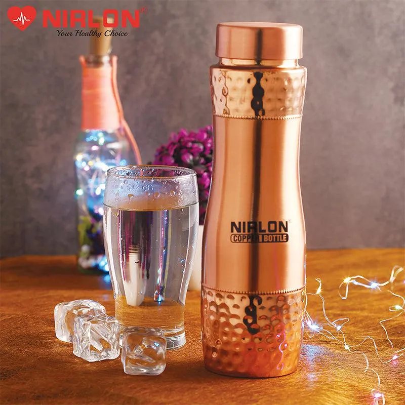 Sarmie Copper Water Bottle - 950 mL media 3
