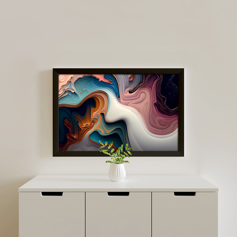 Revery Flow Abstract Wall Painting