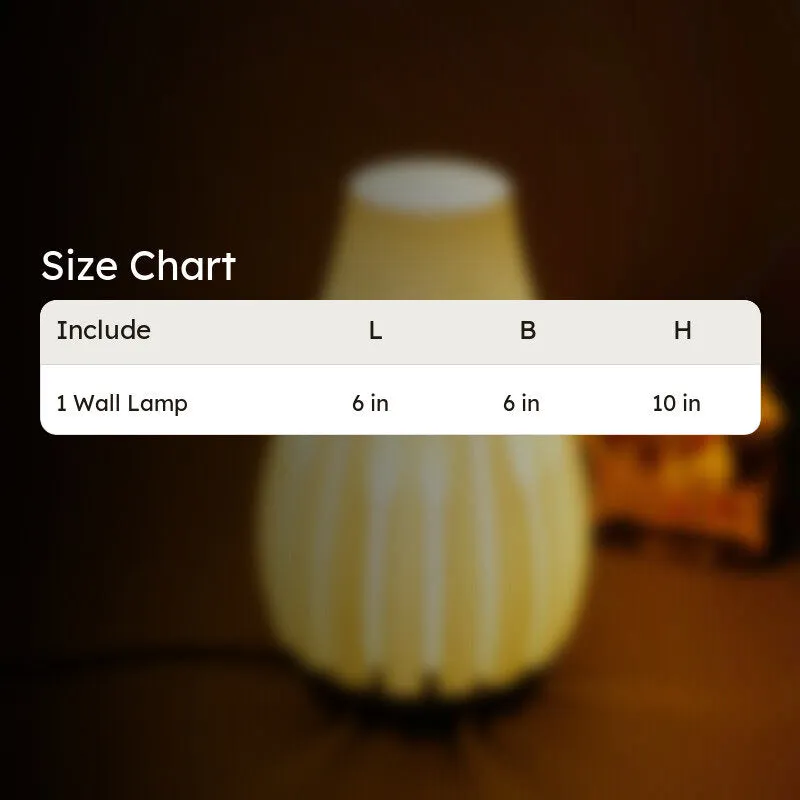 Bio Ray 3D Printed Table Lamp - White,Black media 7