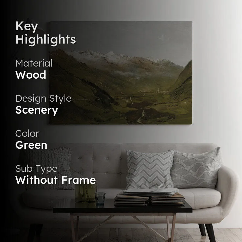 Snowcapped Wood Wall Art media 2