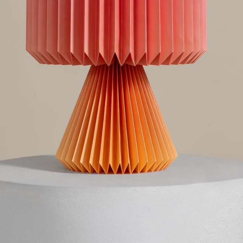 Fig Living Ori Peach Glow Table Lamp- Pink media 9