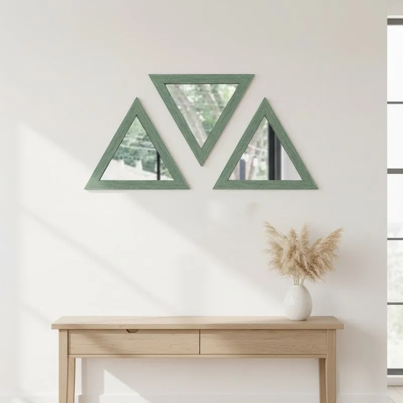 TriCut Wall Mirror - Set Of Three media 1