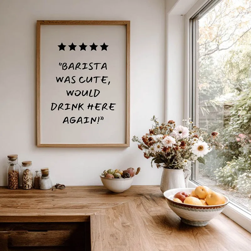 Barista Aura Archival Canvas Wall Art - Brown media 7
