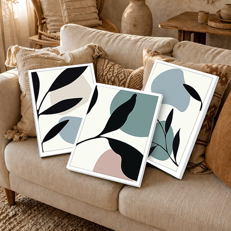 Surreal Leaphony Botanical Wall Art - Set Of Three media 5