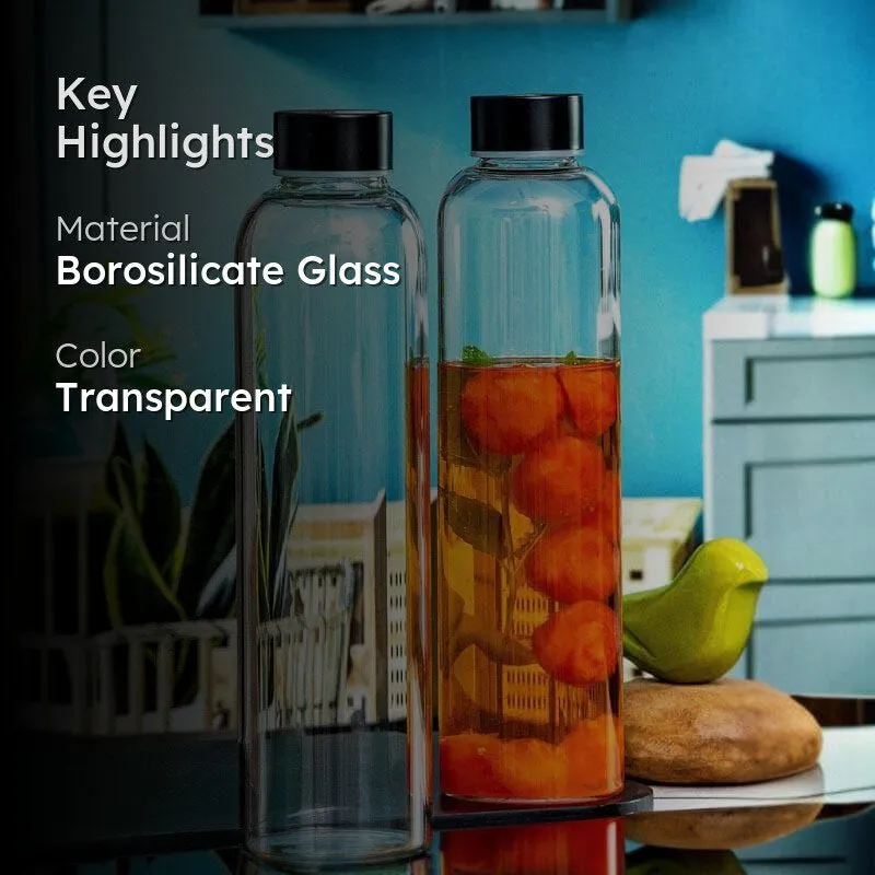 Reflequa Borosilicate Bottle (750 mL) - Set Of Two - 2