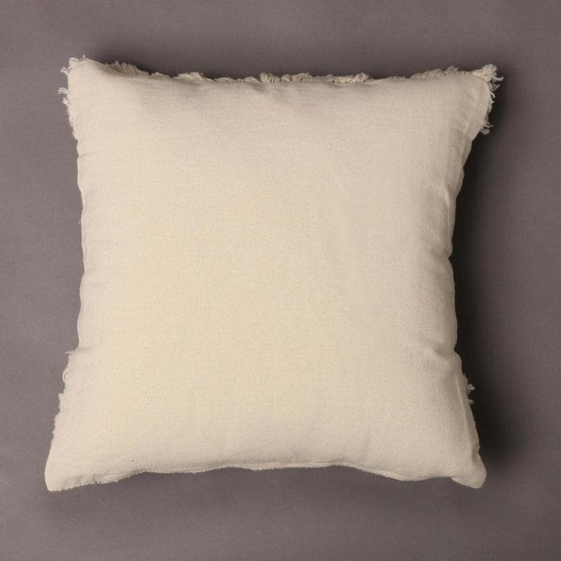 Hasha Ivory Tufted Cushion Cover media 6