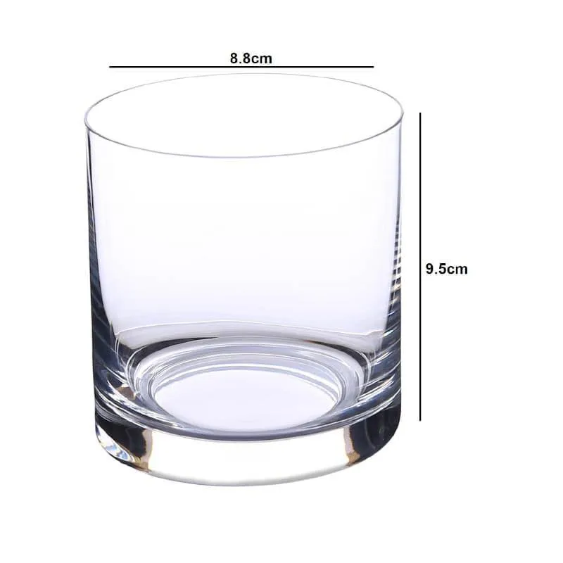 Rocks Bohemia Crystal Whiskey Glass (410 ML) - Set Of Six media 4