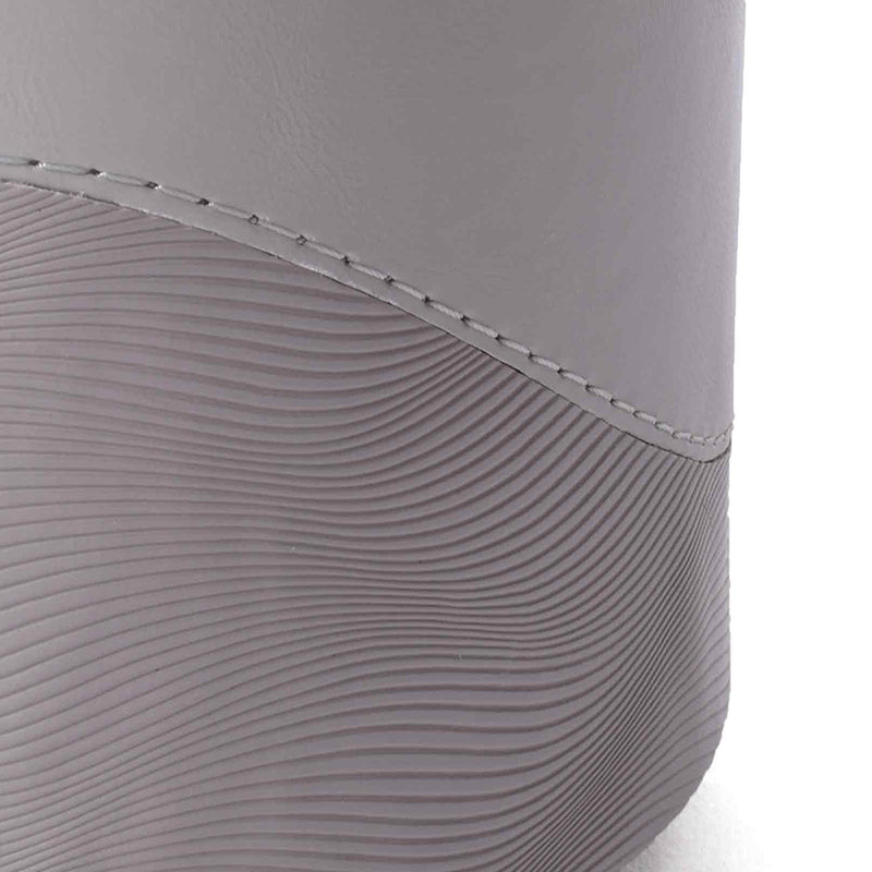 Veltrix Faux Leather Pen Stand - Grey media 6