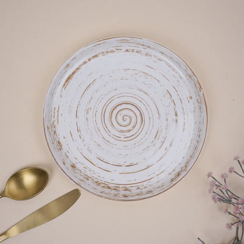 Lunar Brown Snack Plate - Set Of Two media 5