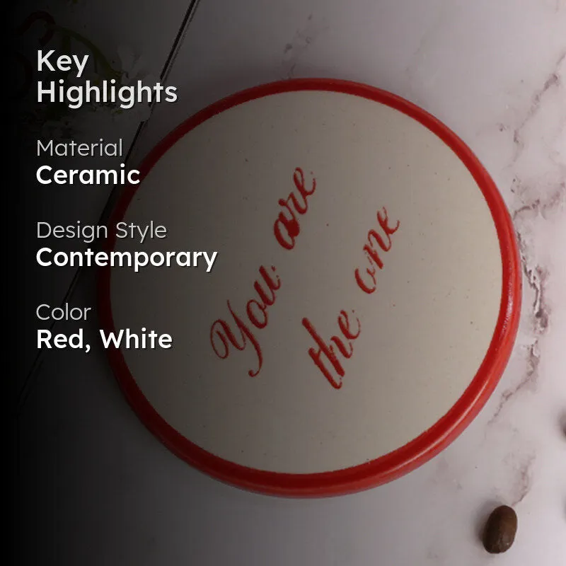 You're The One Ceramic Coaster media 2