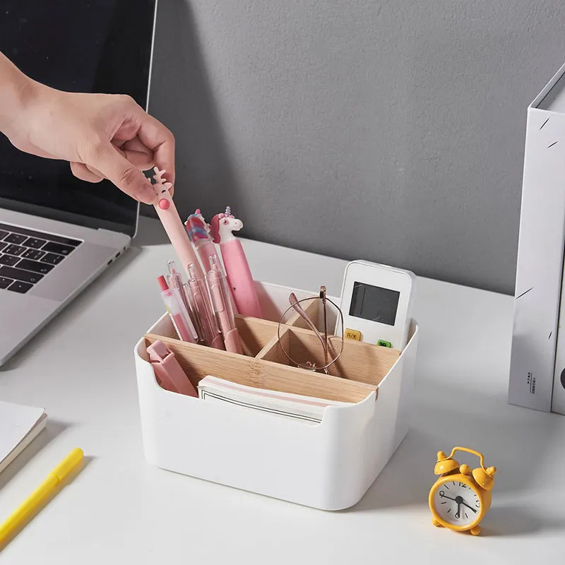 Clutter Cut Plastic Desk Organizer media 4