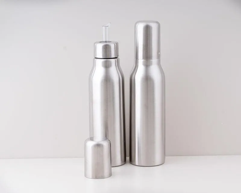 Sleek Steel Oil Dispenser (350 ML) media 4